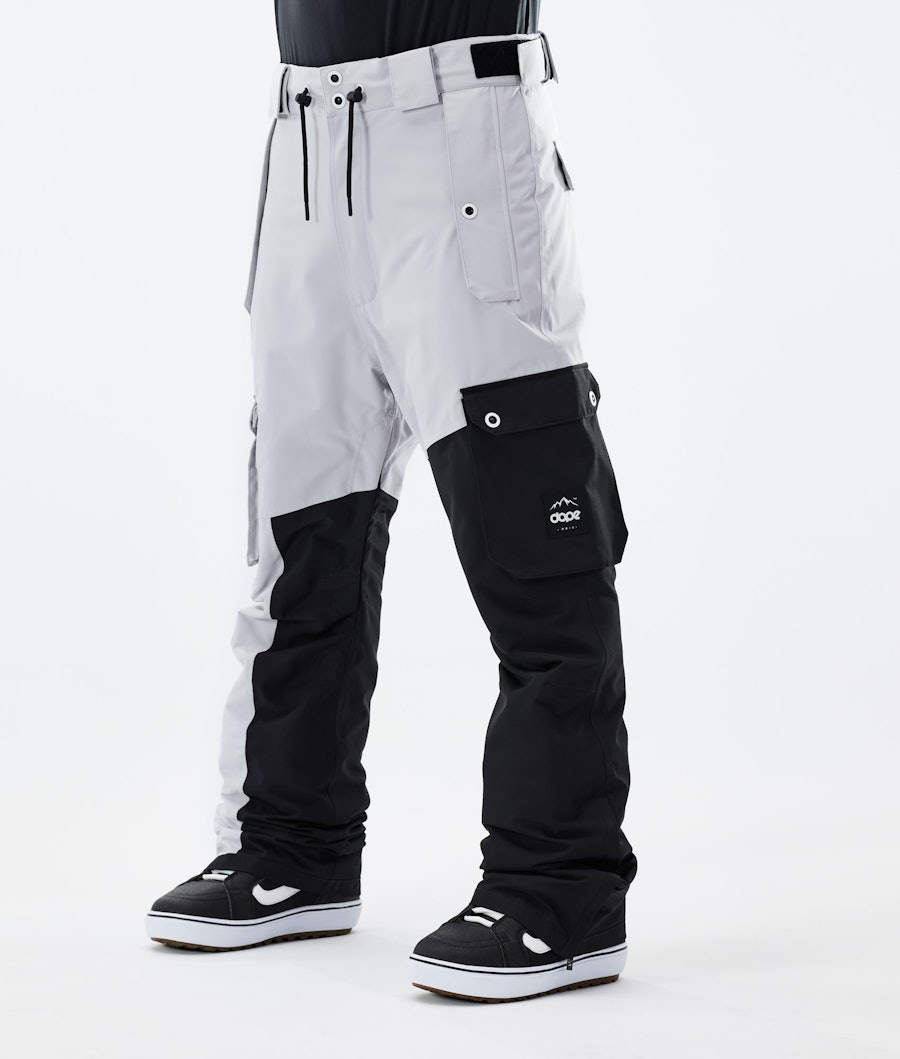 Dope Adept Snowboard Pants Light Grey/Black