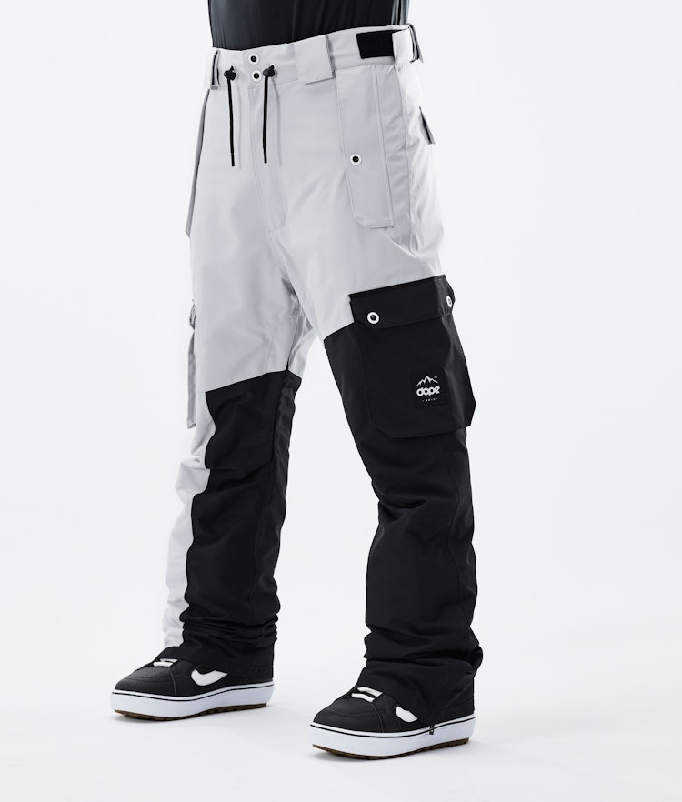 Adept 2021 Pantalones Snowboard Hombre Light Grey/Black, Imagen 1 de 6