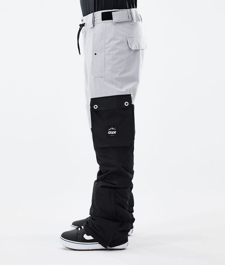 Dope Adept 2021 Spodnie Snowboardowe Mężczyźni Light Grey/Black, Zdjęcie 2 z 6