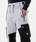 Adept 2021 Pantalon de Snowboard Homme Light Grey/Black, Image 4 sur 6