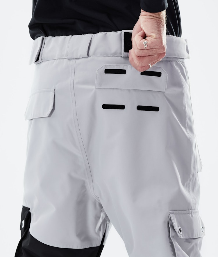 Adept 2021 Pantalon de Snowboard Homme Light Grey/Black, Image 6 sur 6