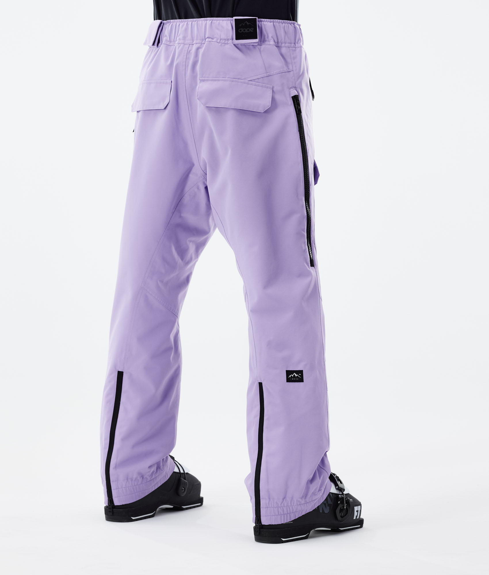 purple north face ski pants