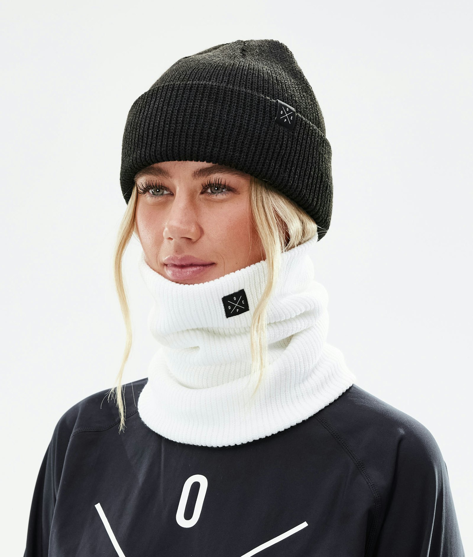 Dope 2X-UP Knitted Facemask White