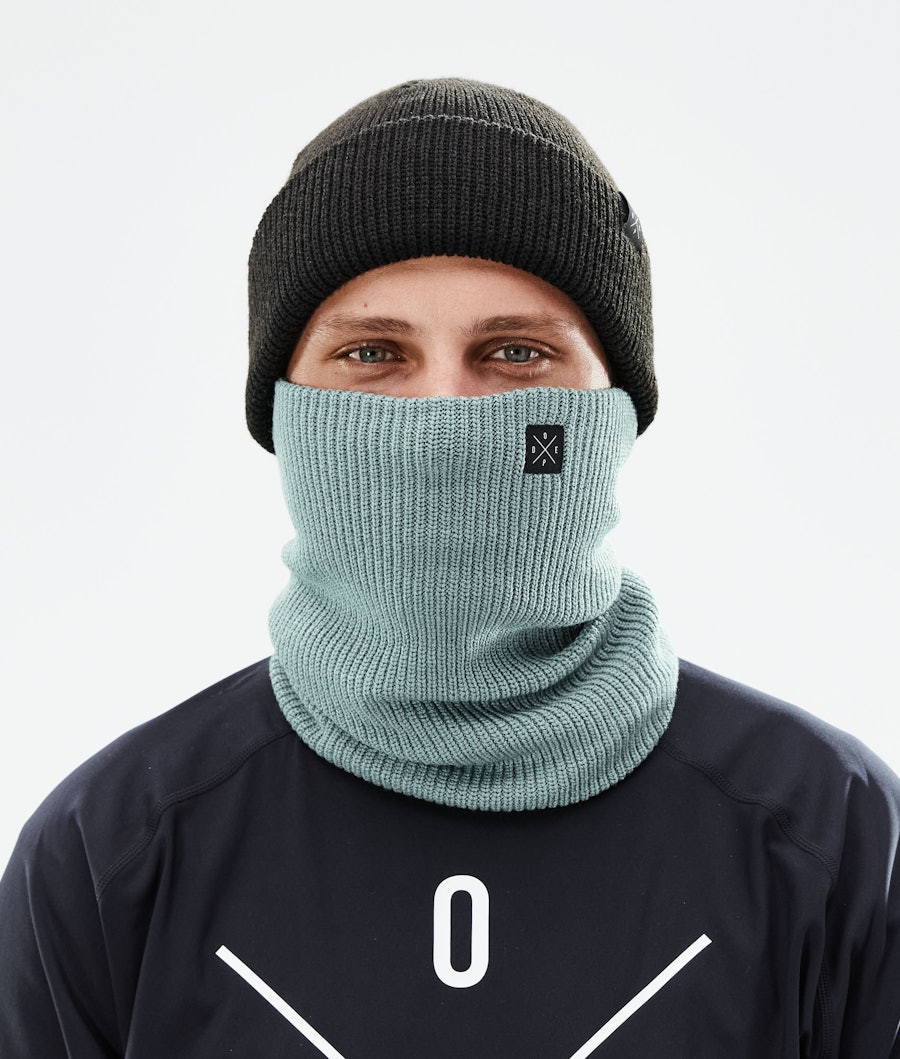 Dope 2X-UP Knitted Ansiktsmask Faded Green
