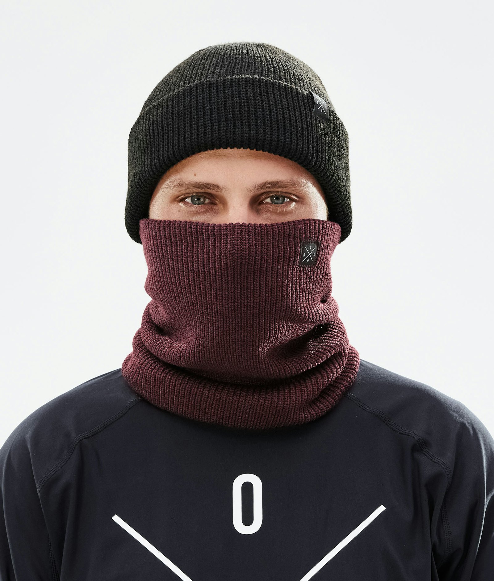 Dope 2X-UP Knitted Tour de cou Burgundy