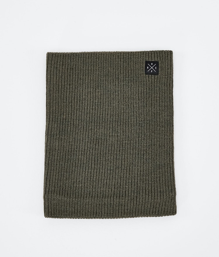 2X-UP Knitted Tuubihuivi Olive Green