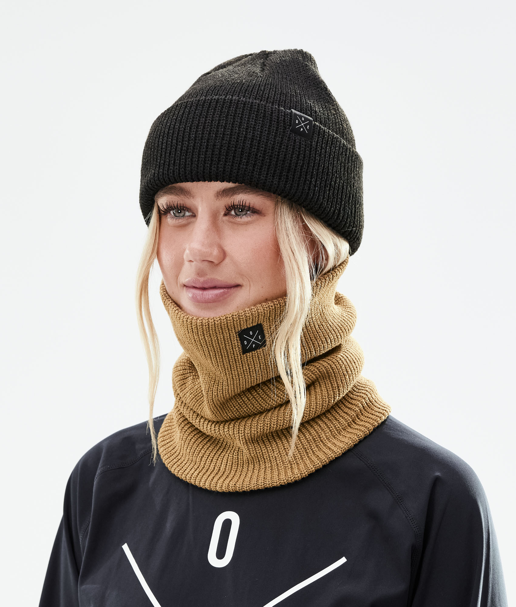 Dope 2X UP Knitted Schlauchtuch Herren Gold Gold Ridestore de