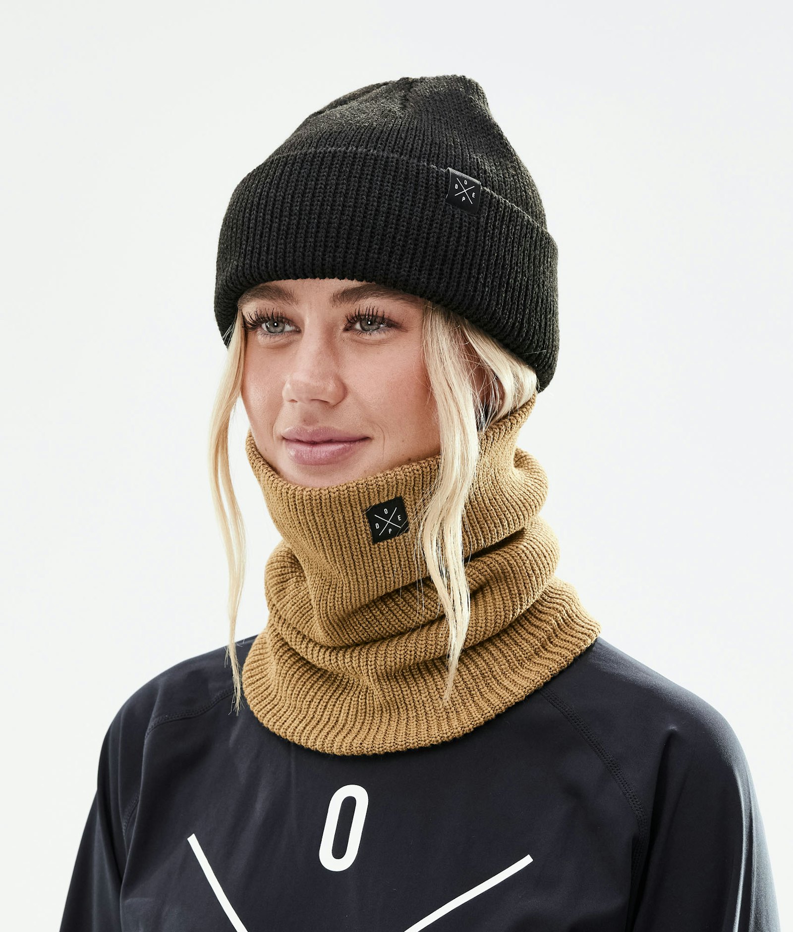 2X-UP Knitted Schlauchtuch Gold