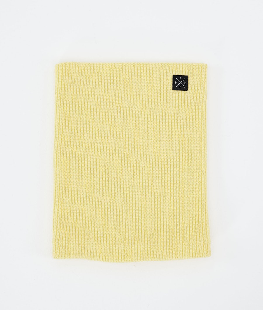 2X-UP Knitted Facemask Faded Yellow