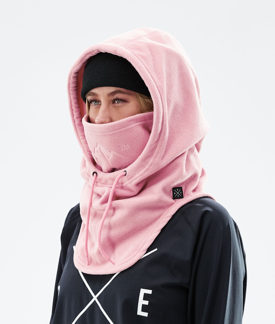Dope Cozy Hood II Facemask Pink