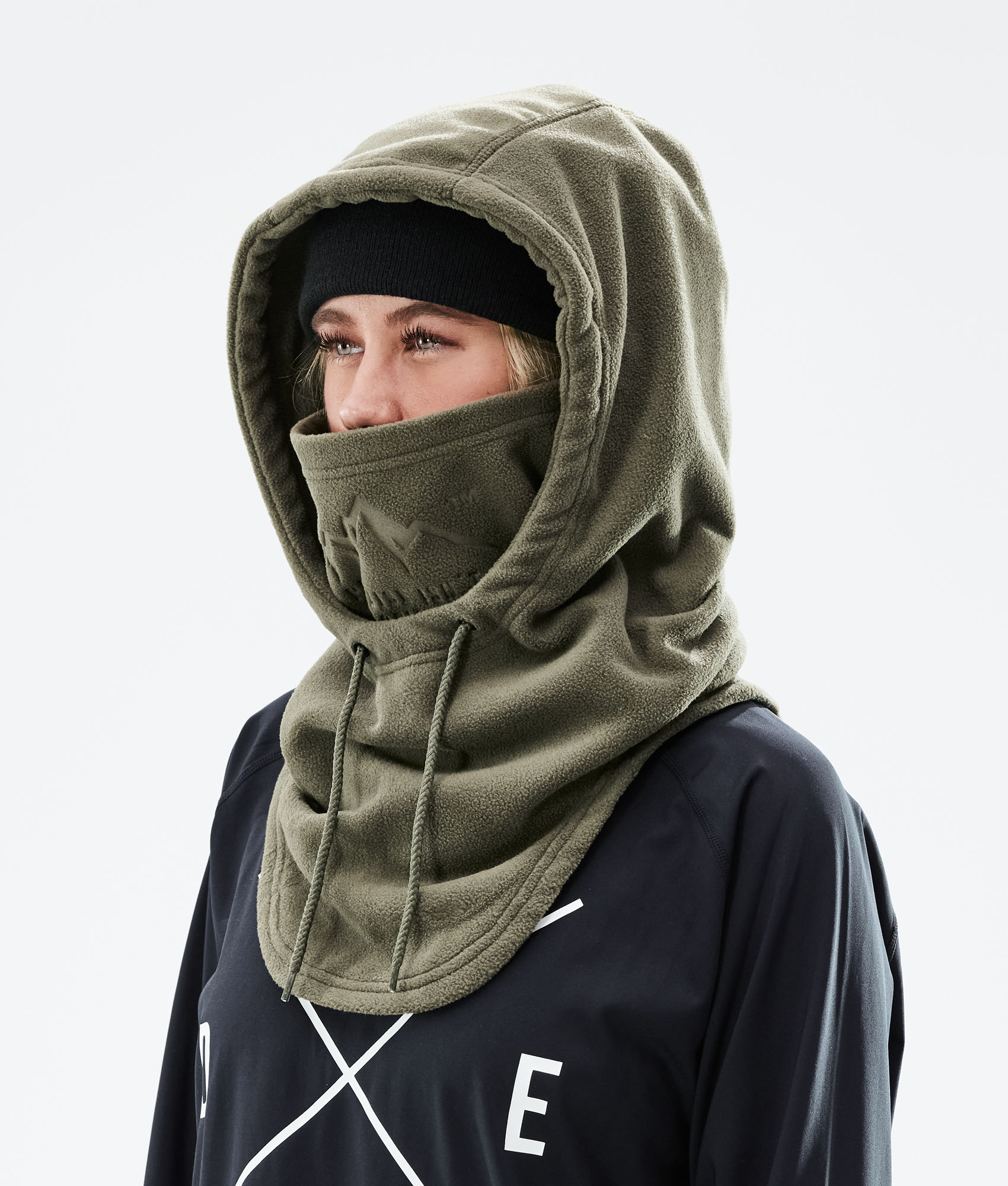 Dope Cozy Hood II Facemask Men Olive Green