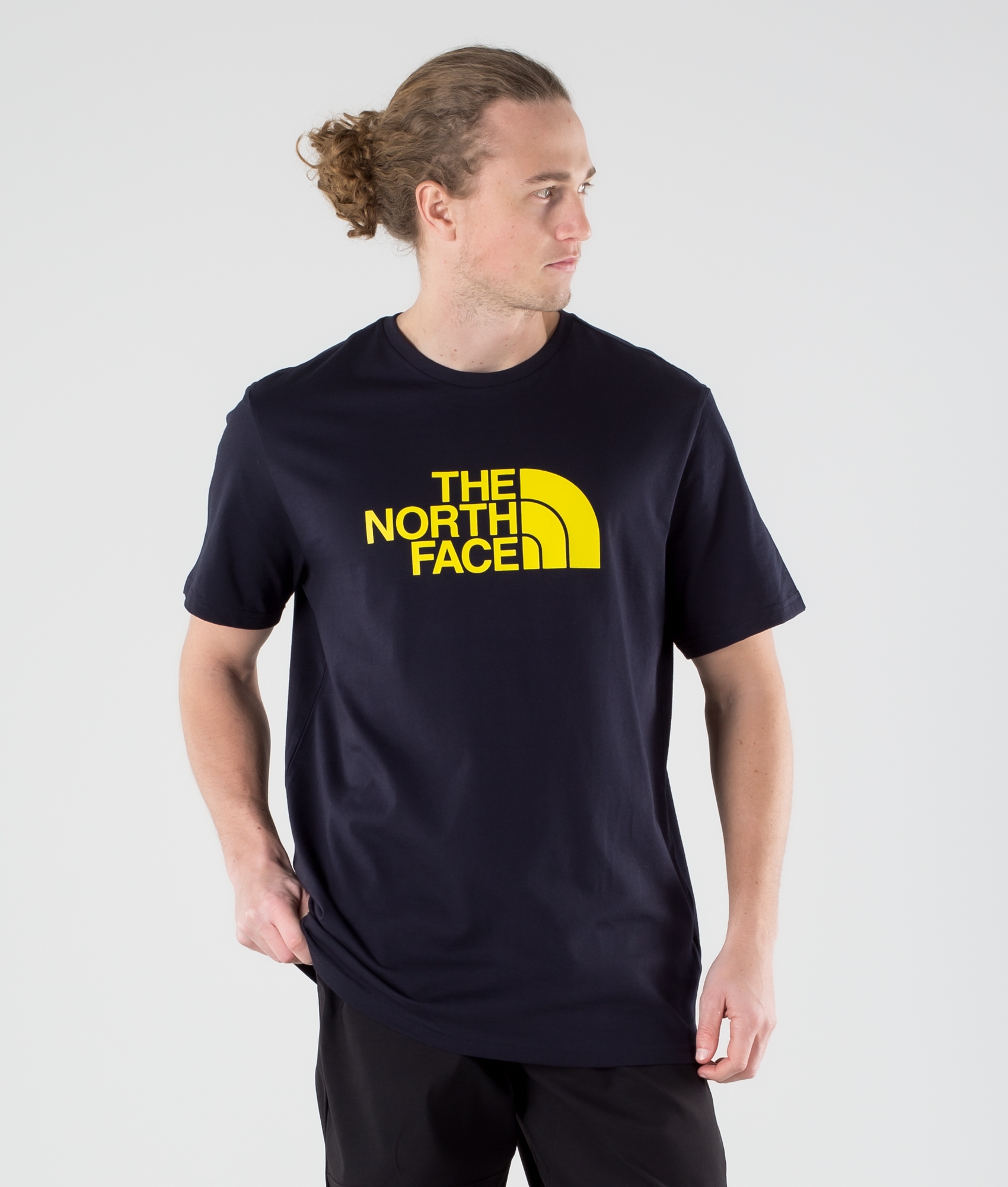 navy north face t shirt