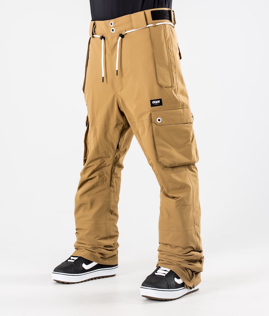 Dope Iconic 2020 Men's Snowboard Pants Gold