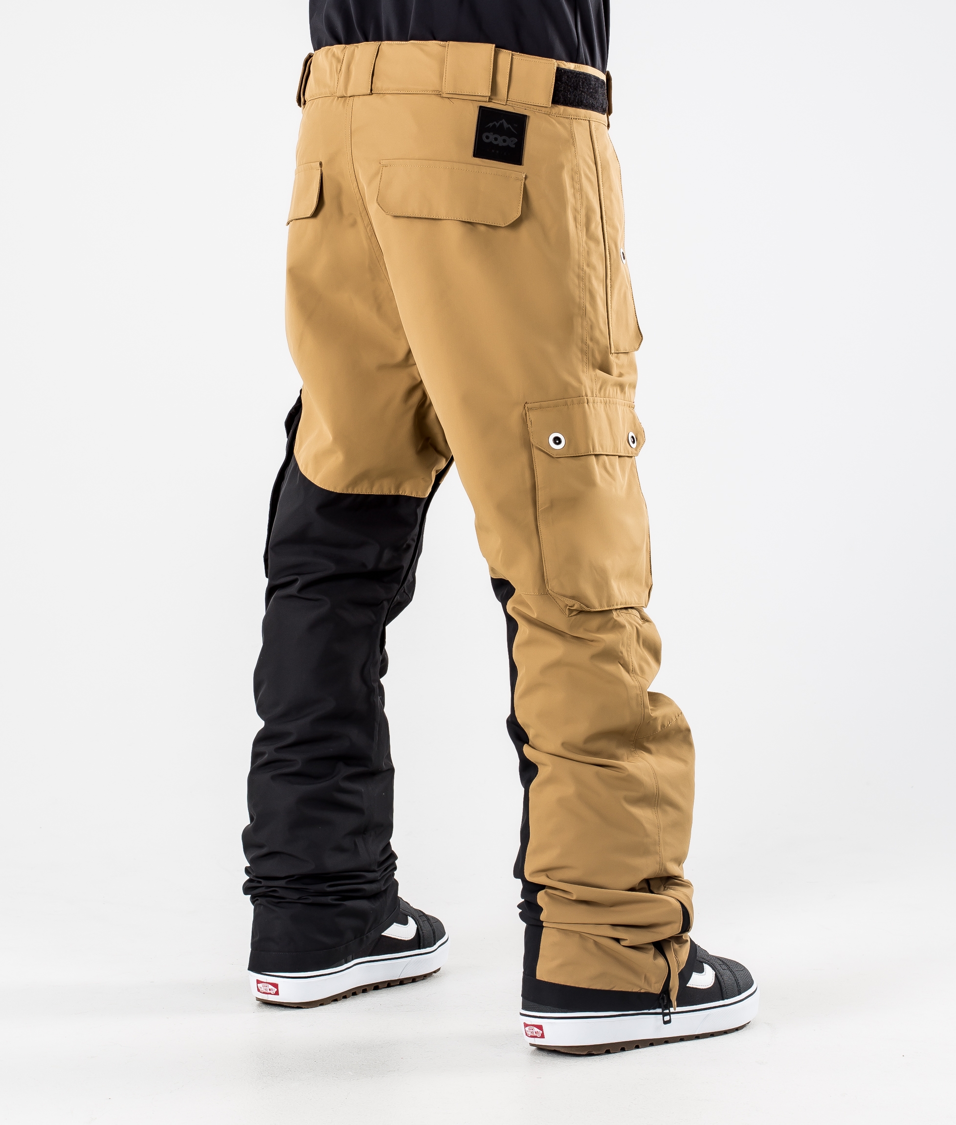 Dope Adept Snowboard Pants Gold/Black