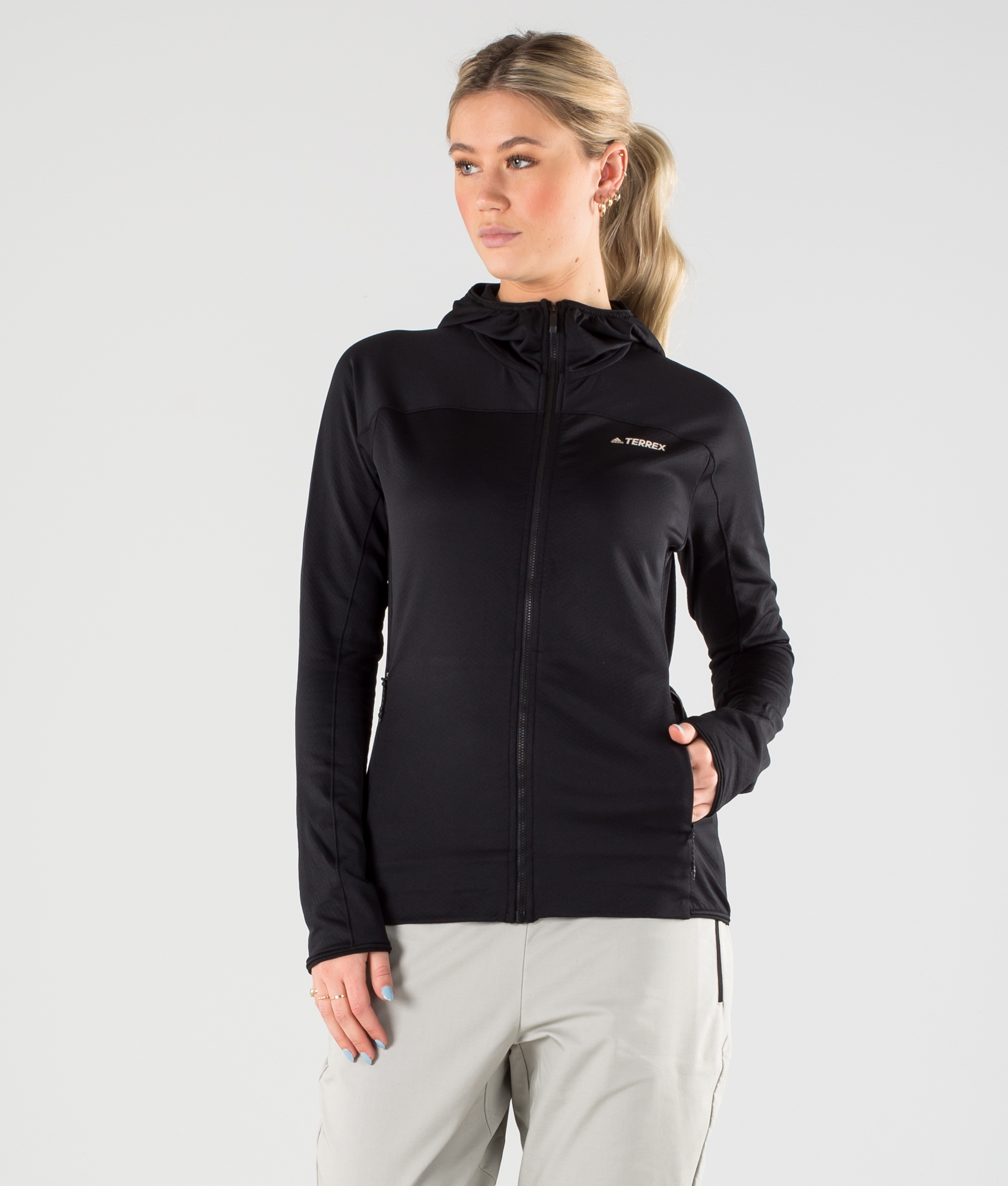 adidas outdoor tracerocker fleece jacket