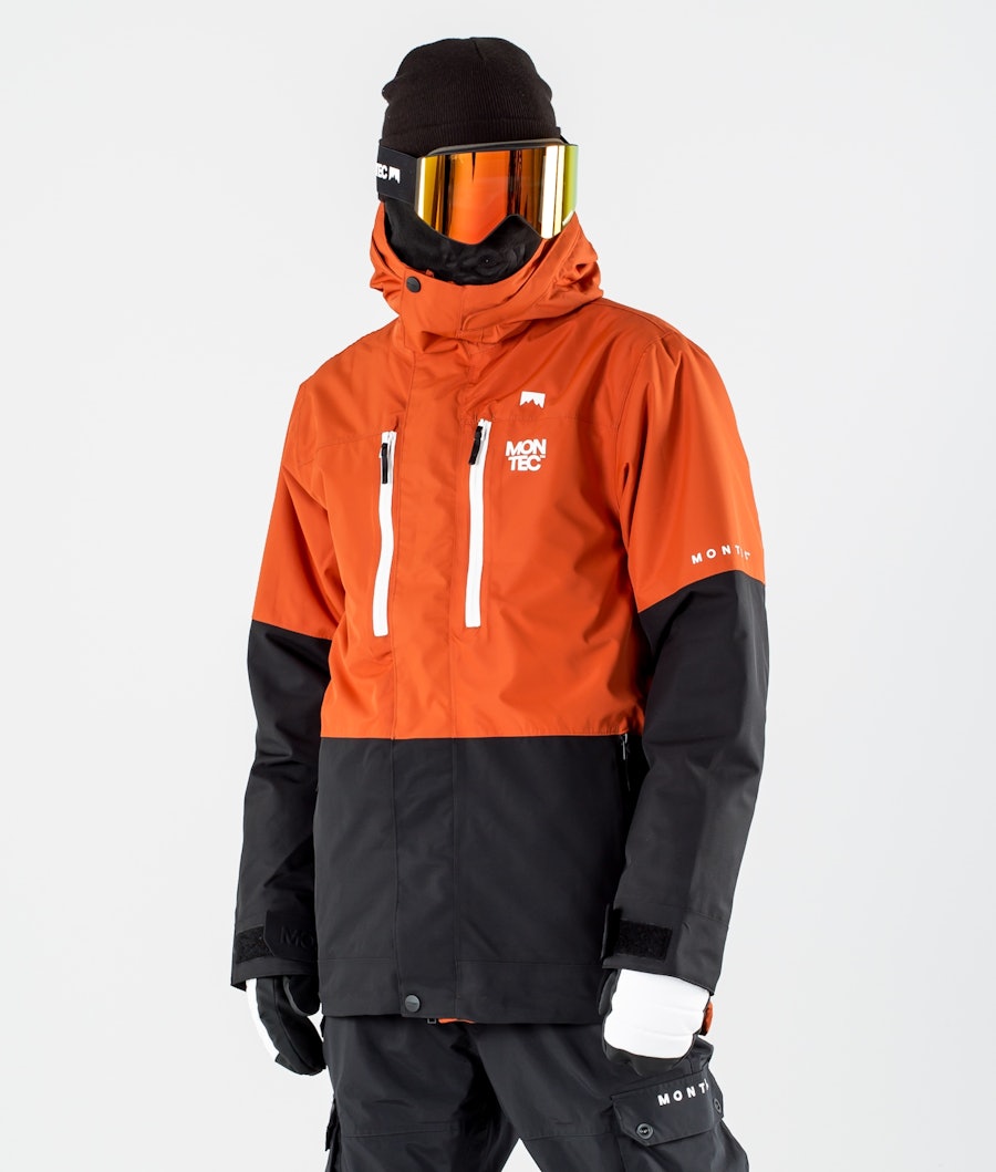 Fawk 2019 Snowboard Jacket Men Clay/Black