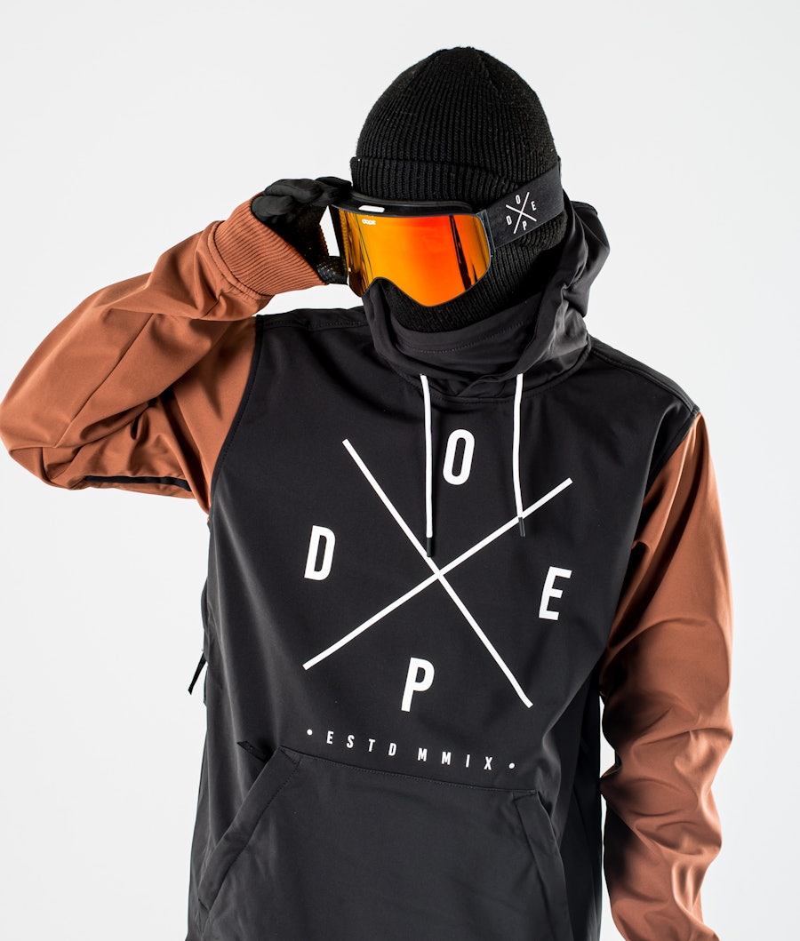 Dope Yeti Snowboard Jacket Black/Adobe