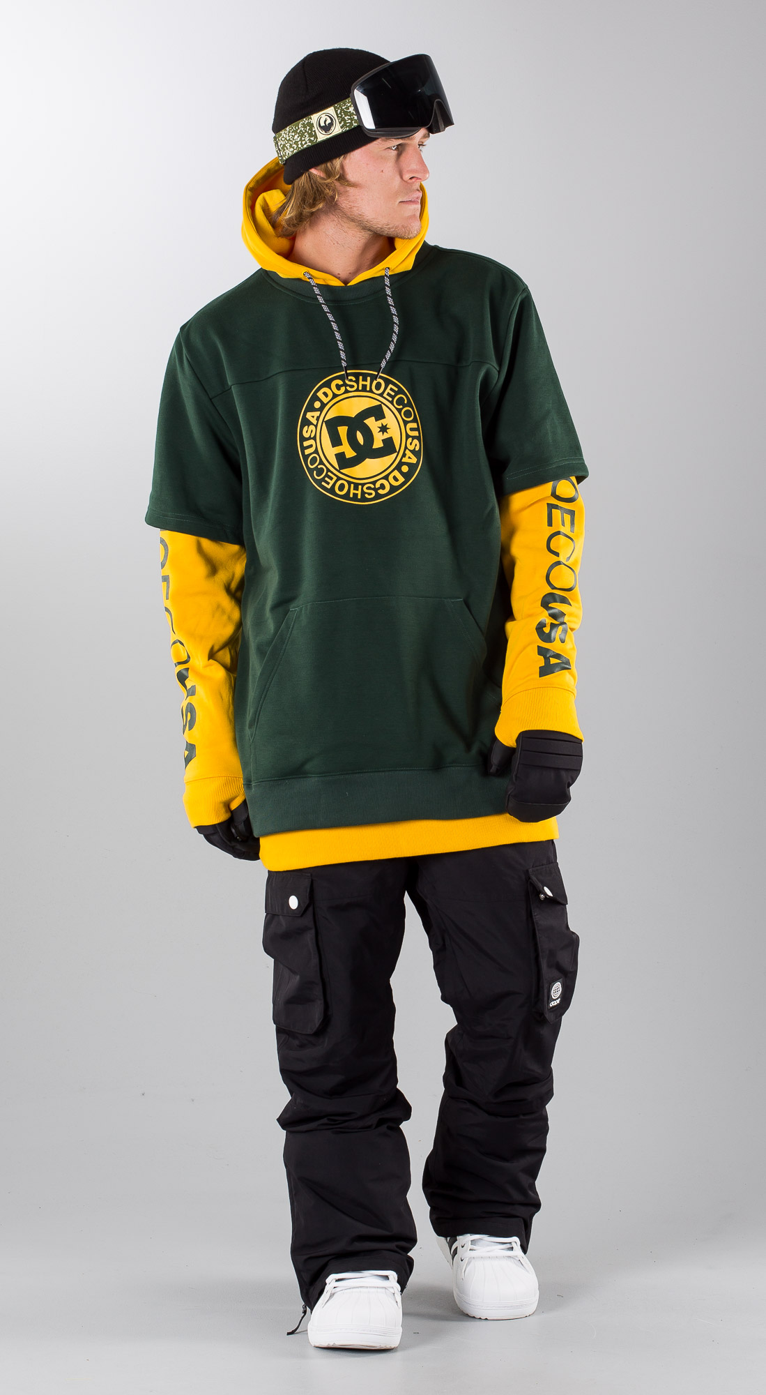 dc snowboarding hoodie
