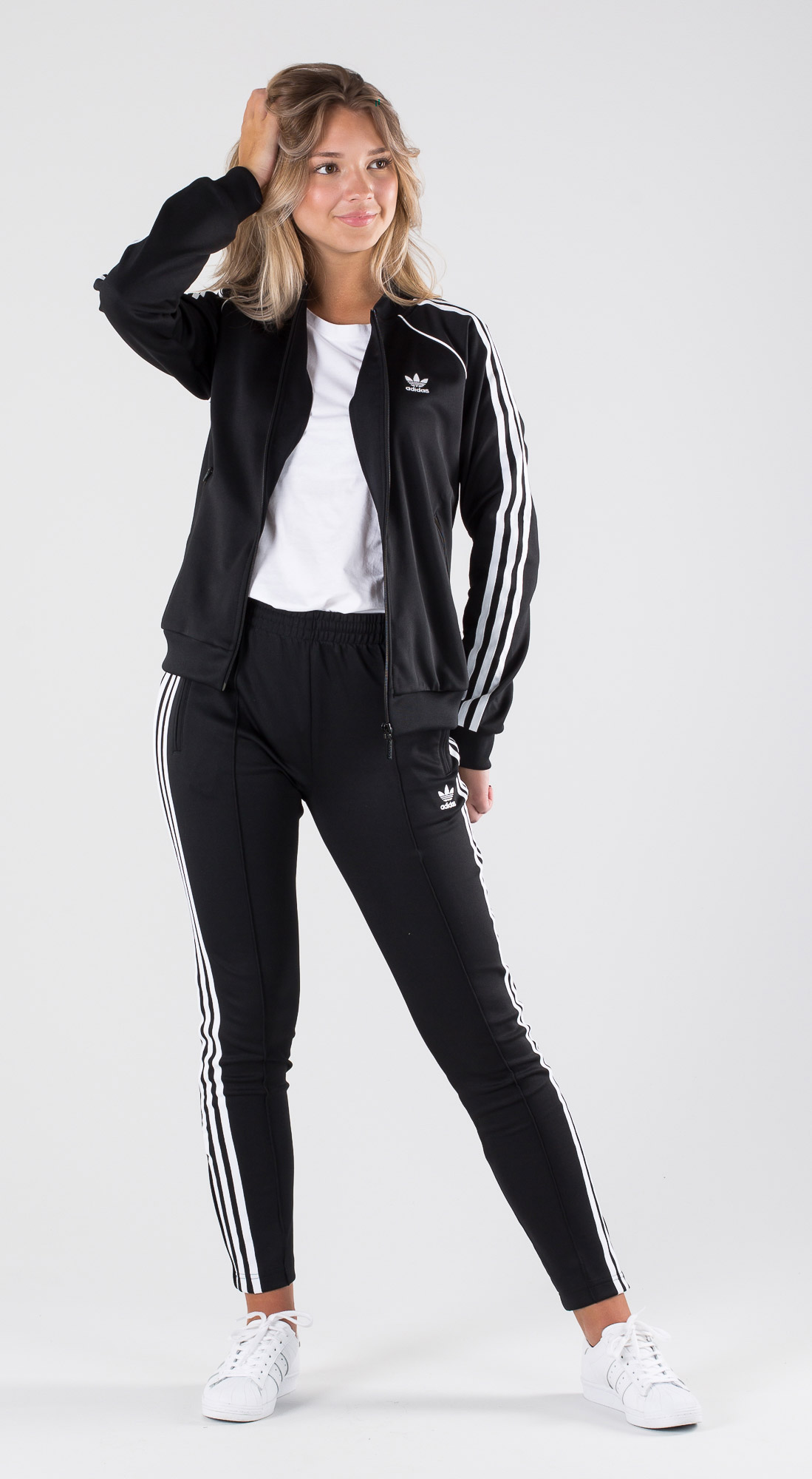 Adidas Originals Sst Tt Black Outfit - Ridestore