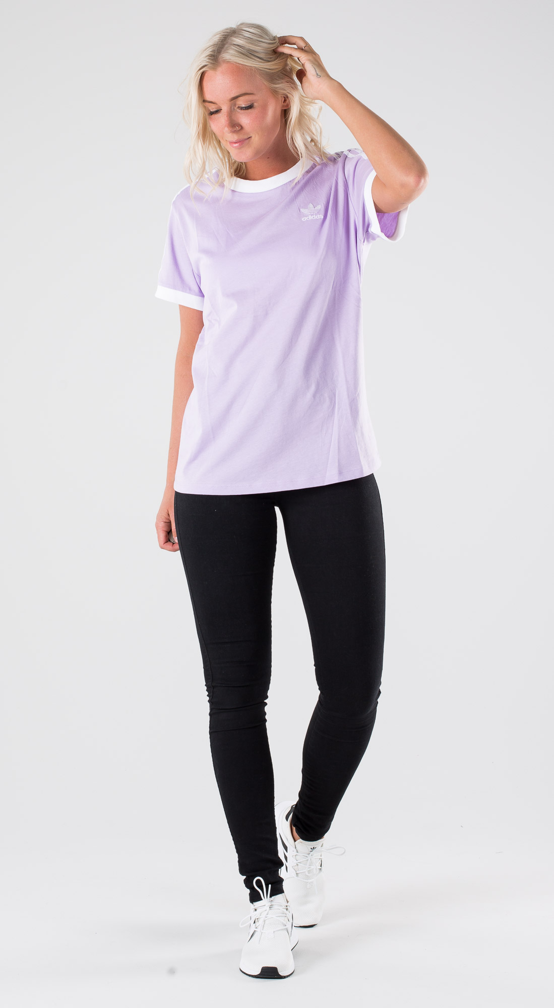 adidas purple outfit
