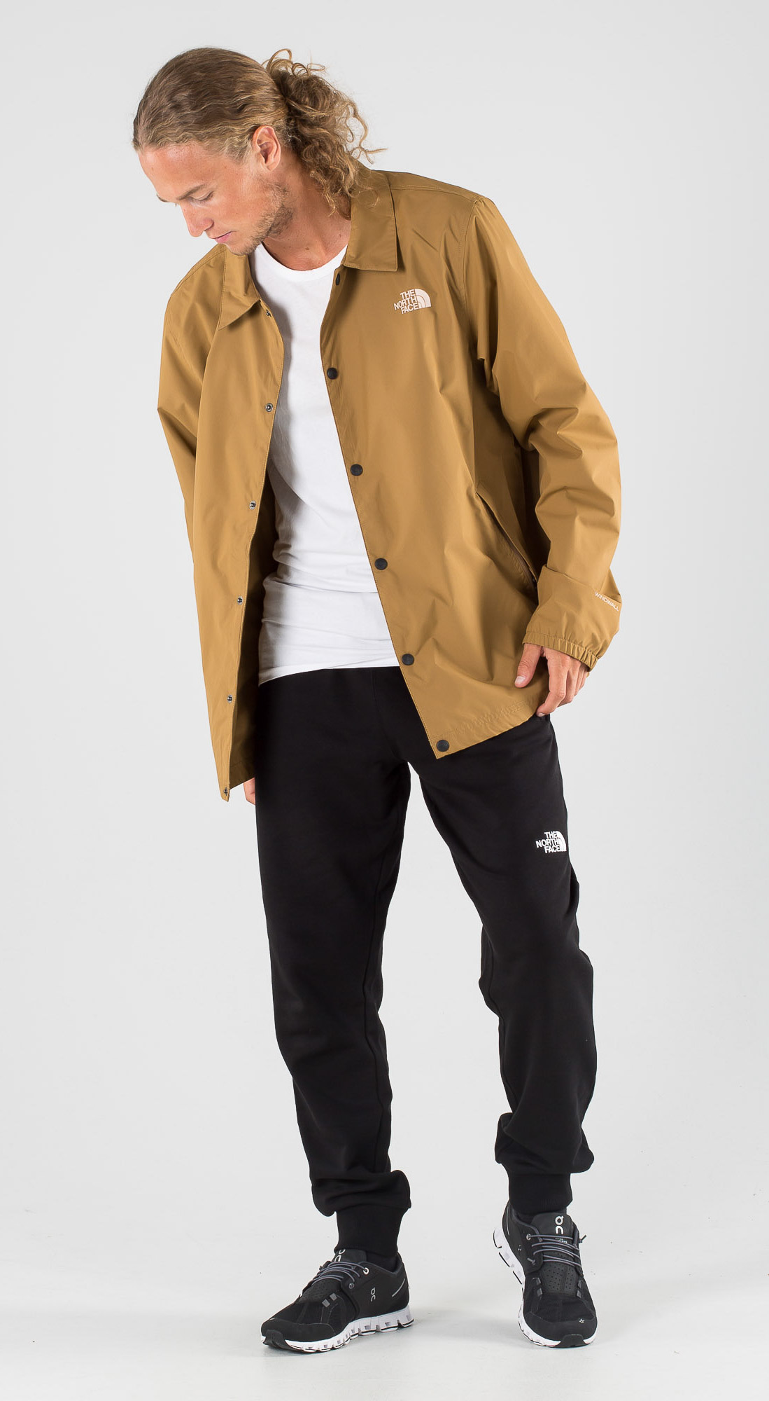 The North Face Walls Are Meant For Climbing Coaches Utility Brown Outfit Ridestore