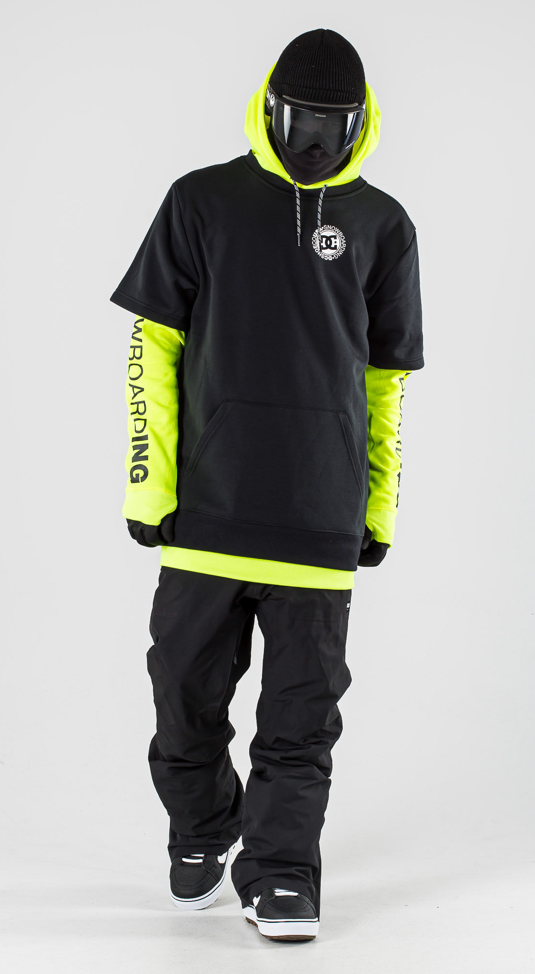 dc snowboard hoodie