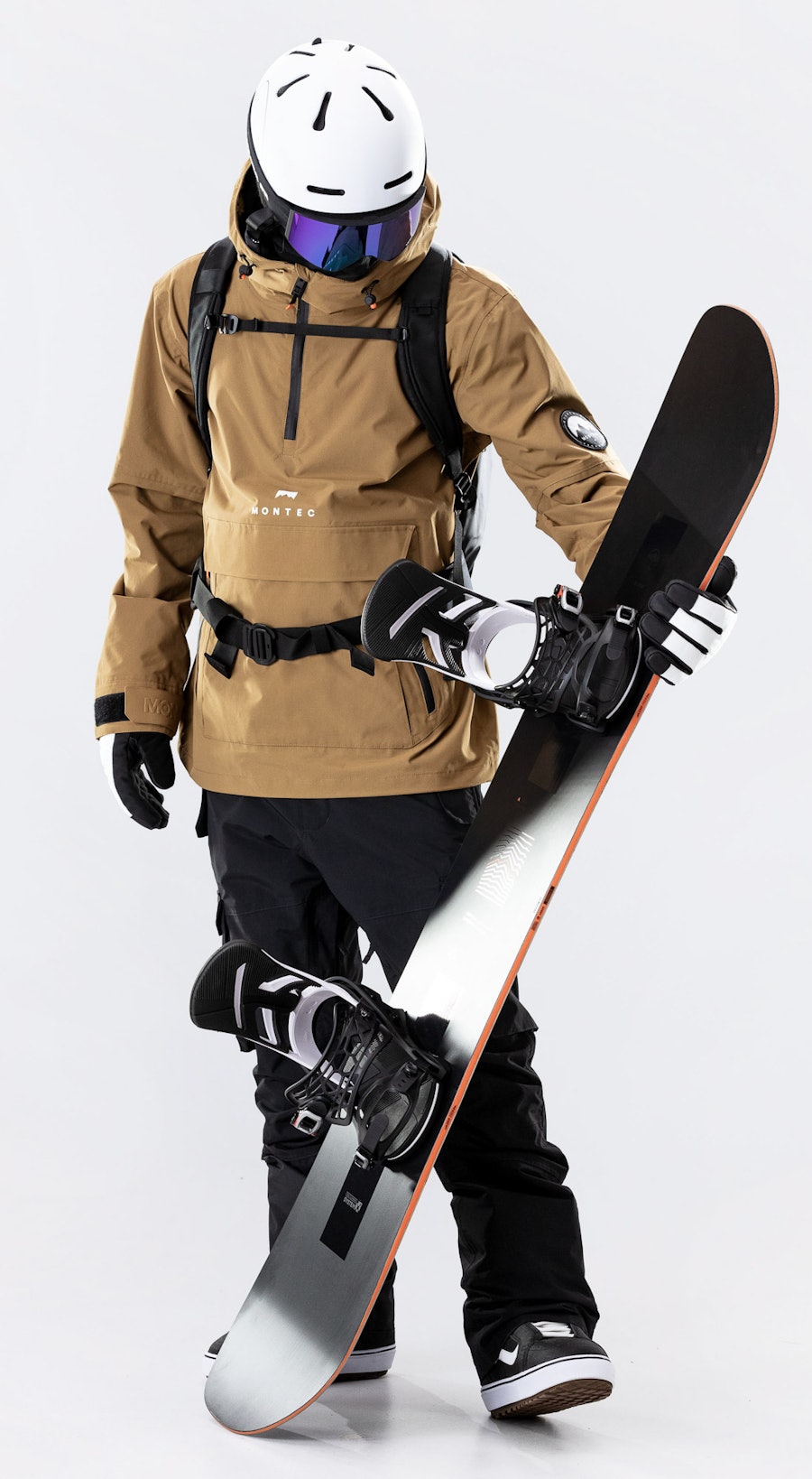 Montec Typhoon Gold Snowboard Outfit Multi