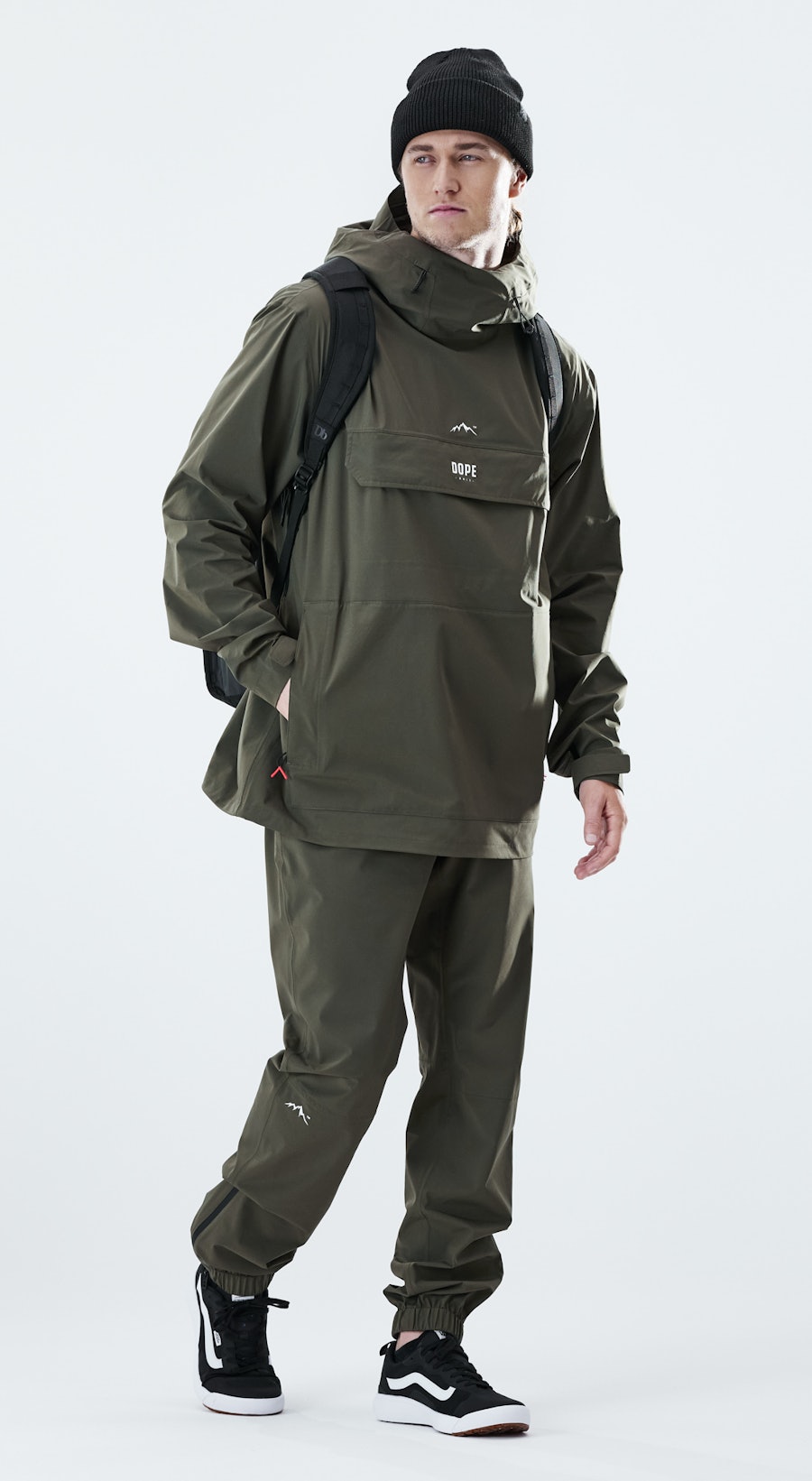Dope Drizzard Olive Green Outdoor Outfit Multi
