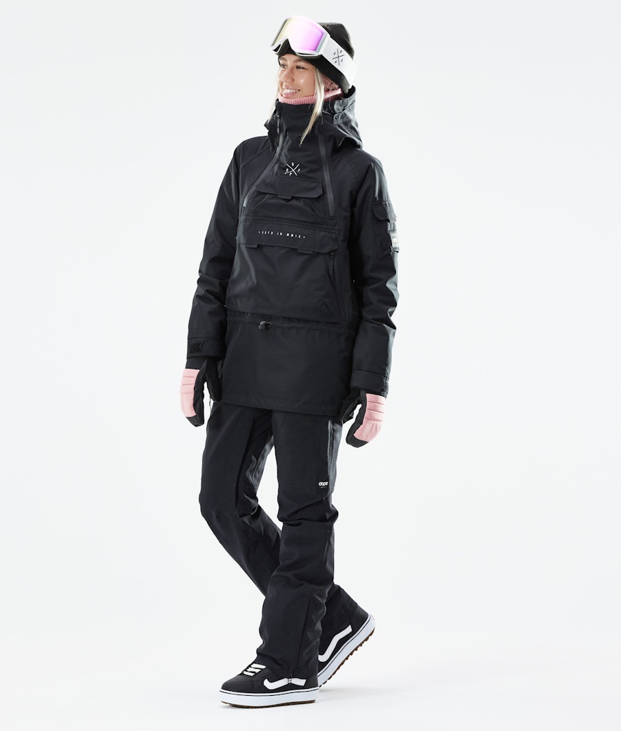 Akin W Snowboard Outfit Dames Black