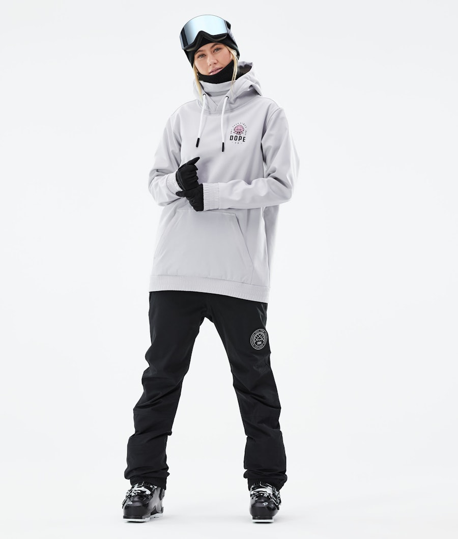 Yeti W Ski Outfit Dames Light Grey/Black