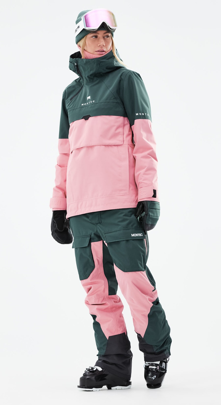 Dune W Ski Outfit Women Dark Atlantic/Pink