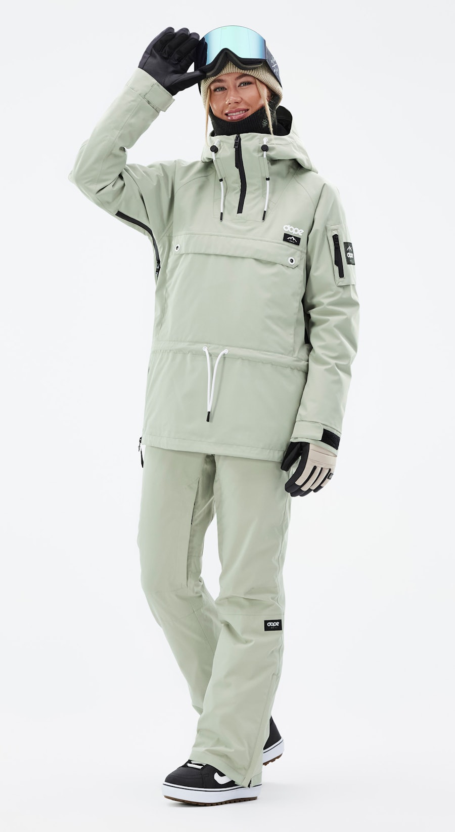 Annok W Snowboard Outfit Dames Soft Green