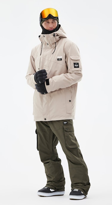 Adept Snowboard Outfit Herren Sand/Olive Green