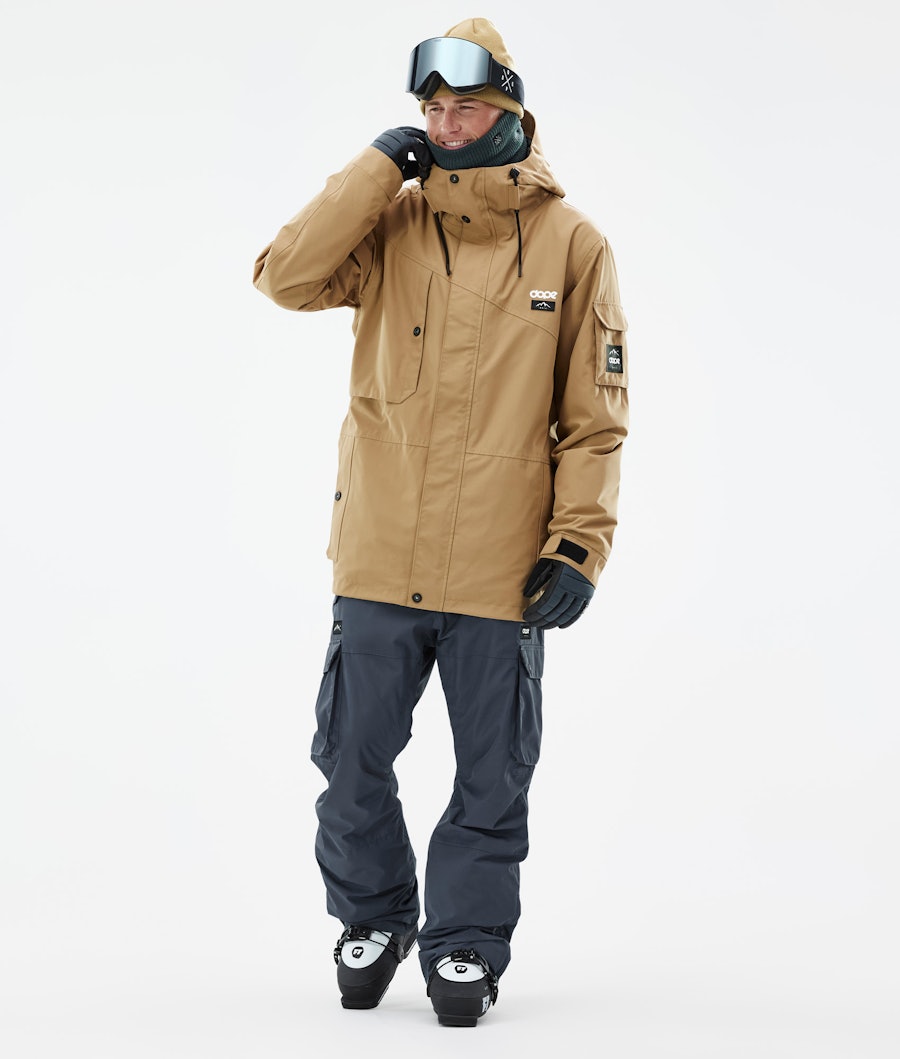 Adept Outfit Ski Homme Gold/Metal Blue