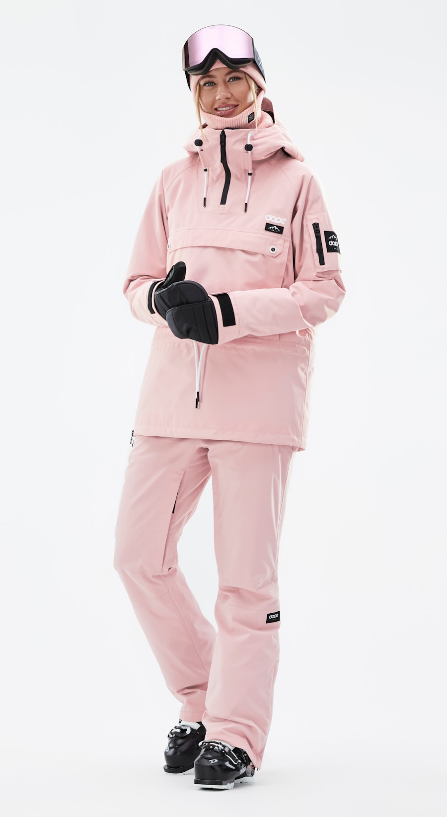 Annok W Ski Outfit Dames Soft Pink