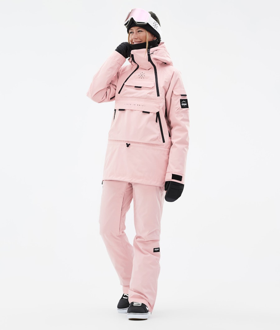 Akin W Snowboard Outfit Dames Soft Pink