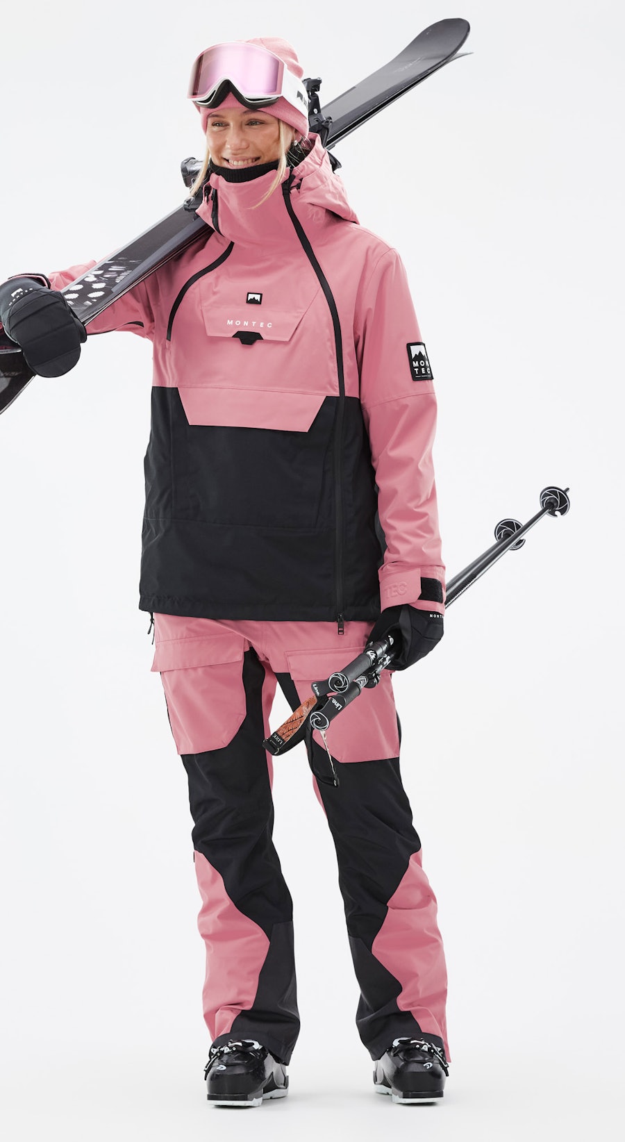 Doom W Ski Outfit Women Pink/Black