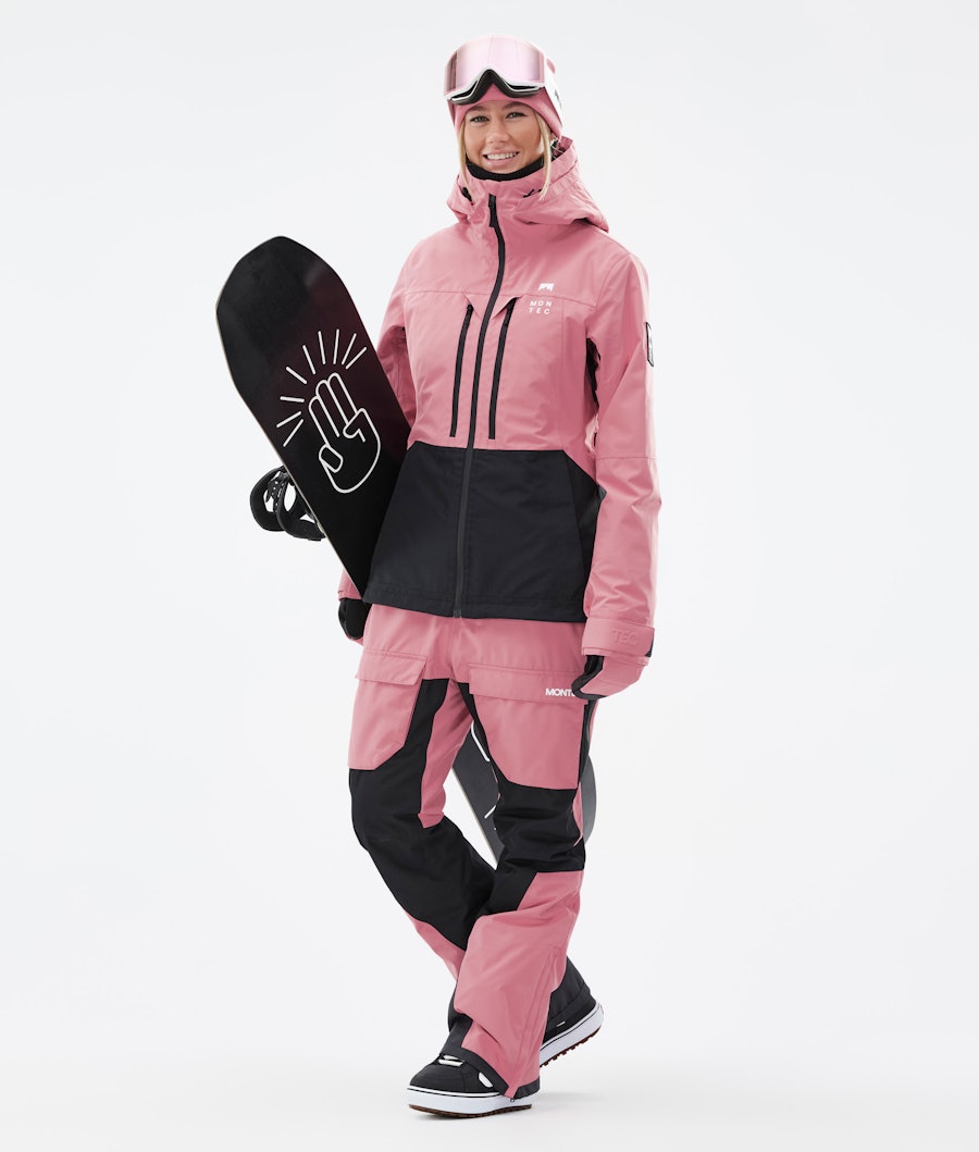 Moss W Snowboard Outfit Women Pink/Black