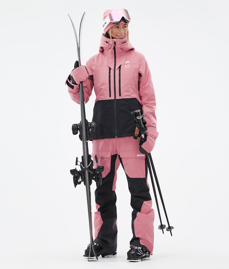 Moss W Ski Outfit Dames Pink/Black
