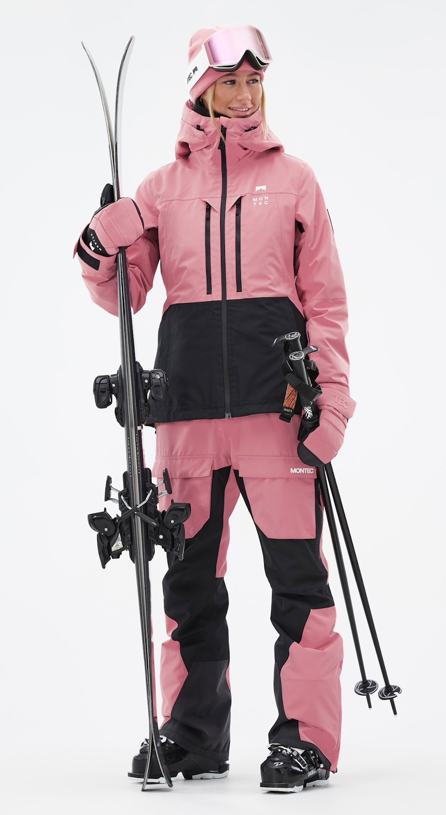 Moss W Ski Outfit Women Pink/Black