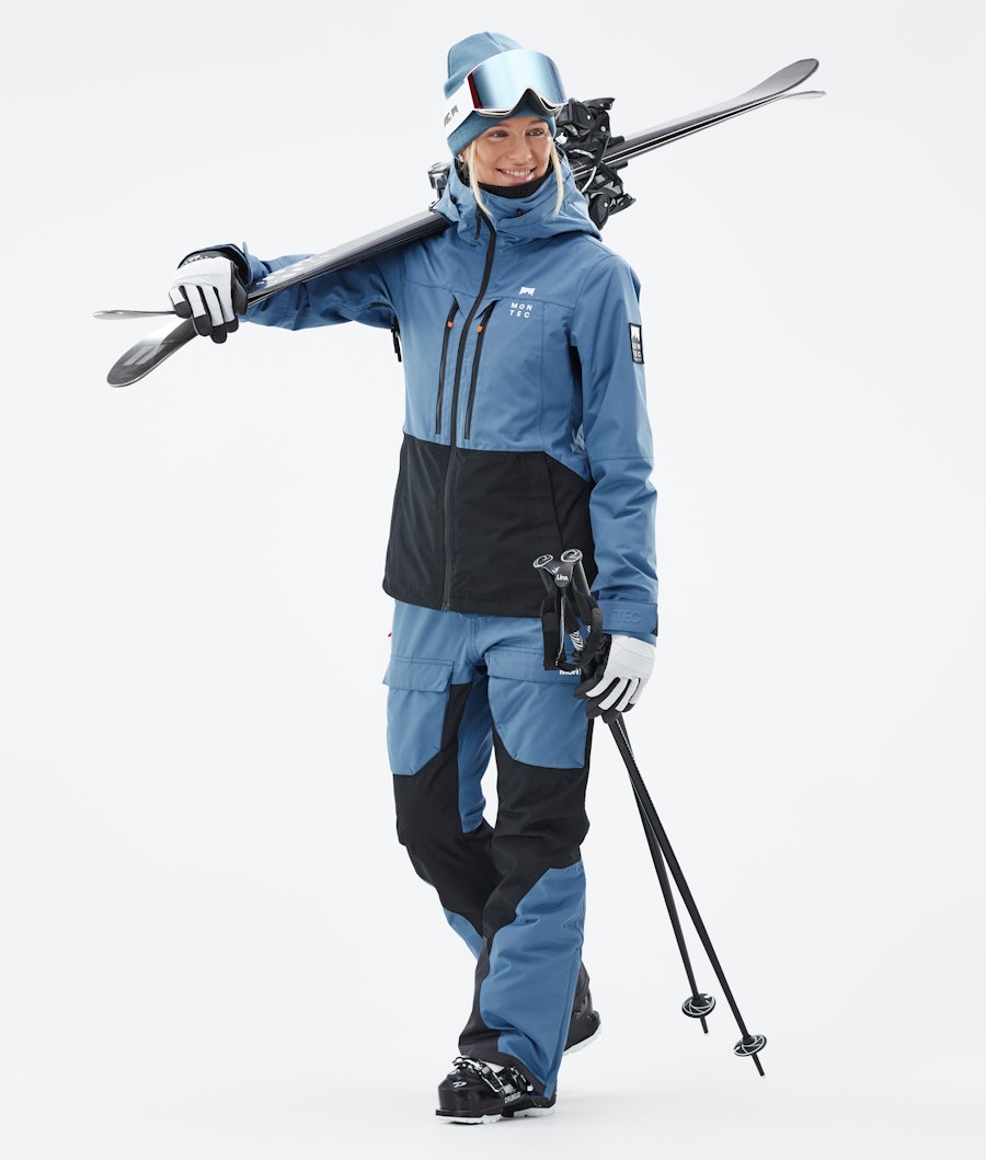 Moss W Outfit Ski Femme Blue Steel/Black