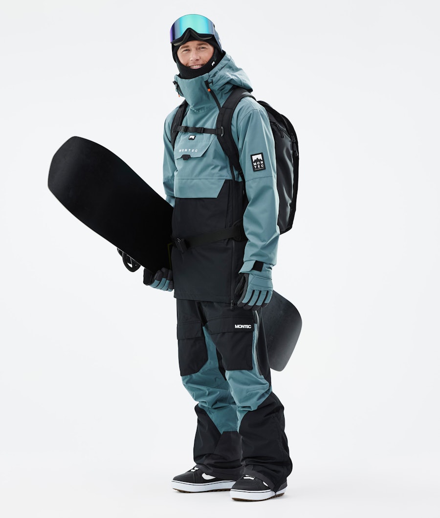 Doom Snowboardoutfit Herre Atlantic/Black