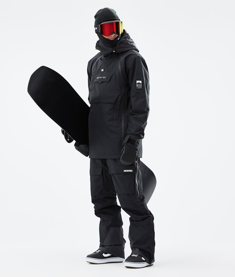Doom Snowboardoutfit Herre Black