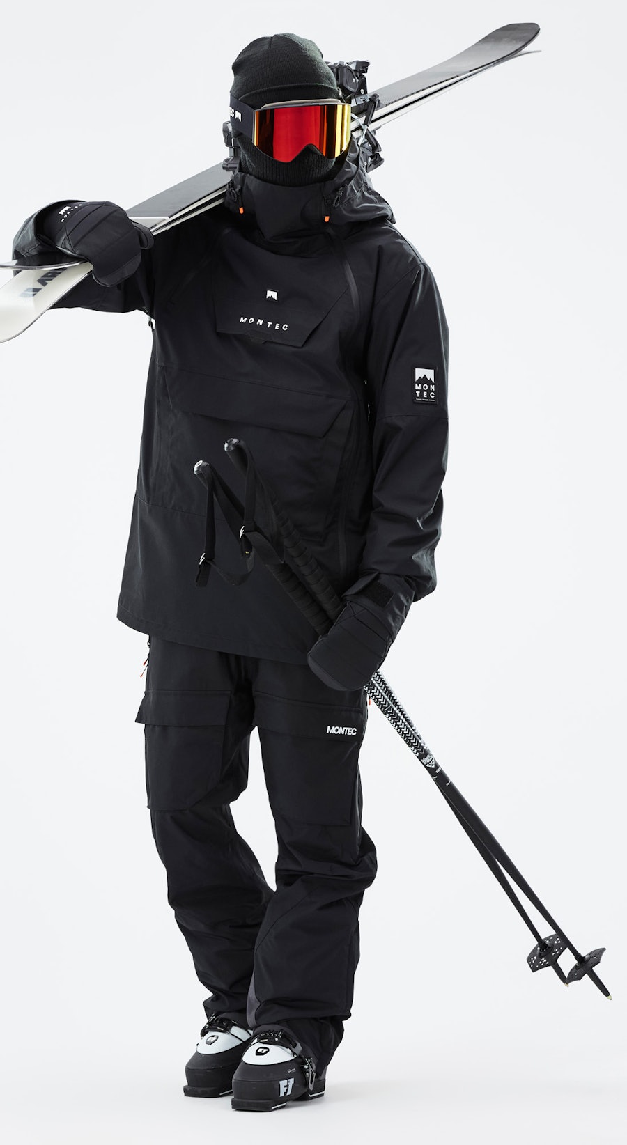 Doom Ski Outfit Heren Black