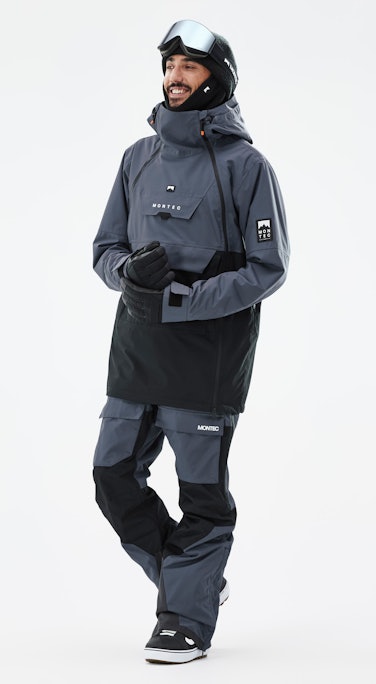 Doom Snowboard Outfit Herren Metal Blue/Black