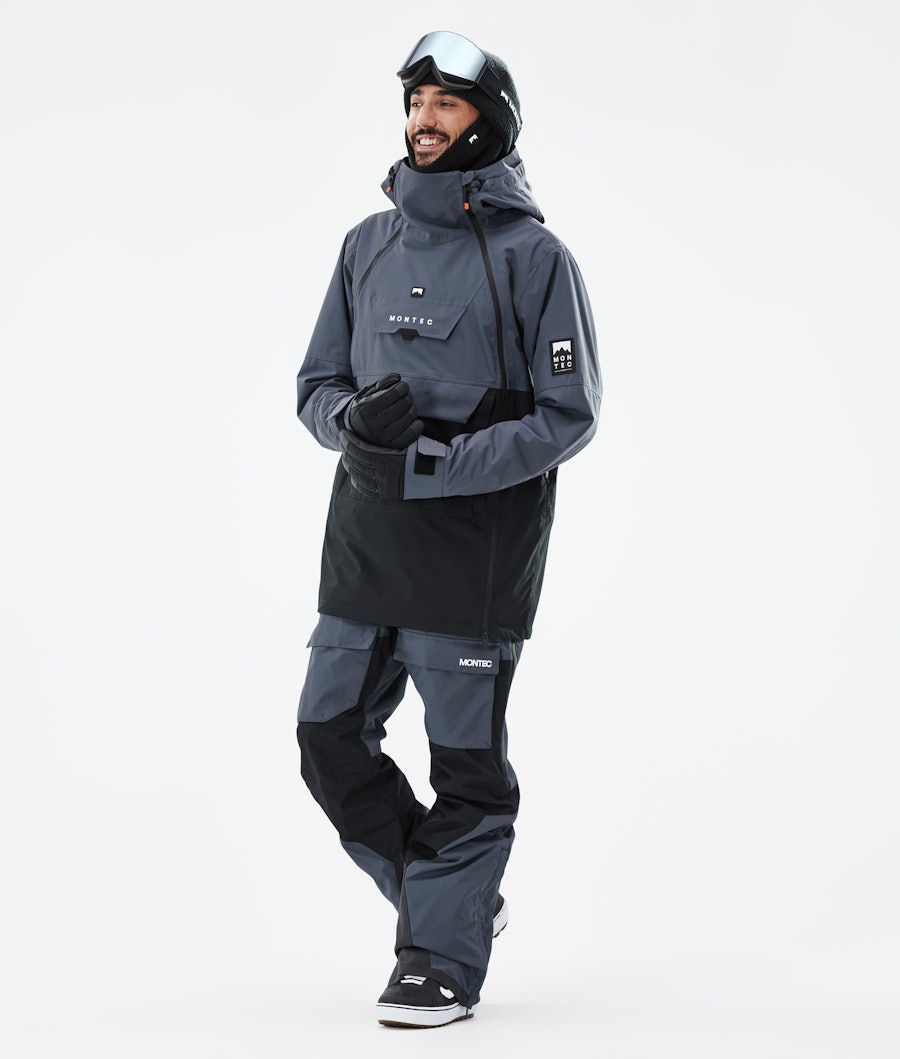 Doom Snowboard Outfit Heren Metal Blue/Black