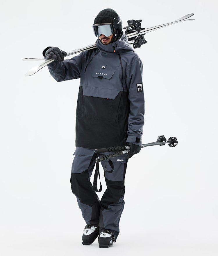 Doom Ski Outfit Men Metal Blue/Black
