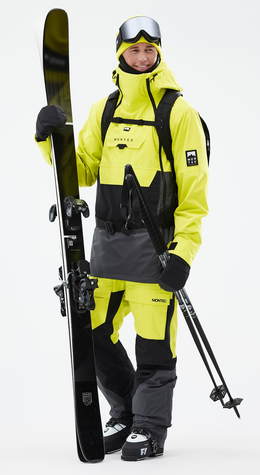 Doom Outfit Ski Homme Bright Yellow/Black/Phantom