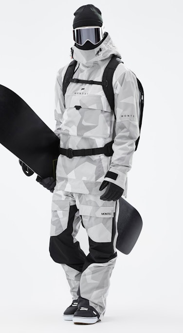 Dune Outfit Snowboardowy Mężczyźni Snow Camo
