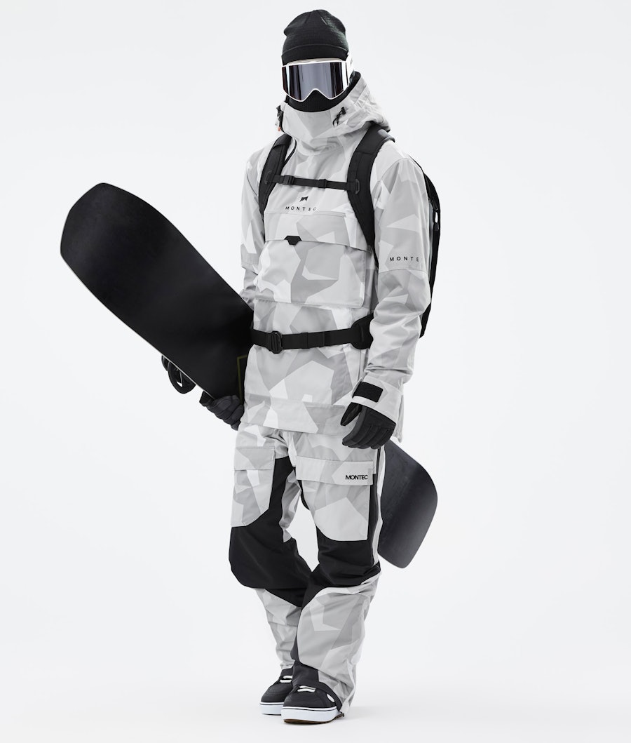 Dune Snowboard Outfit Heren Snow Camo